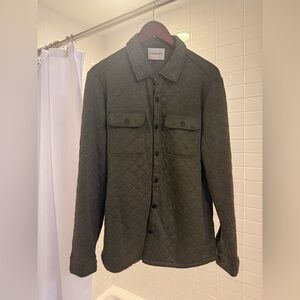 INDUSTRY Olive Quilted Men's Jacket